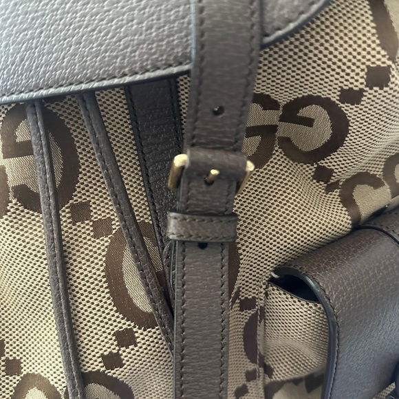 Gucci Beige and Brown Backpack - Picture 6 of 10